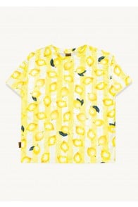 Top with allover lemon print for female