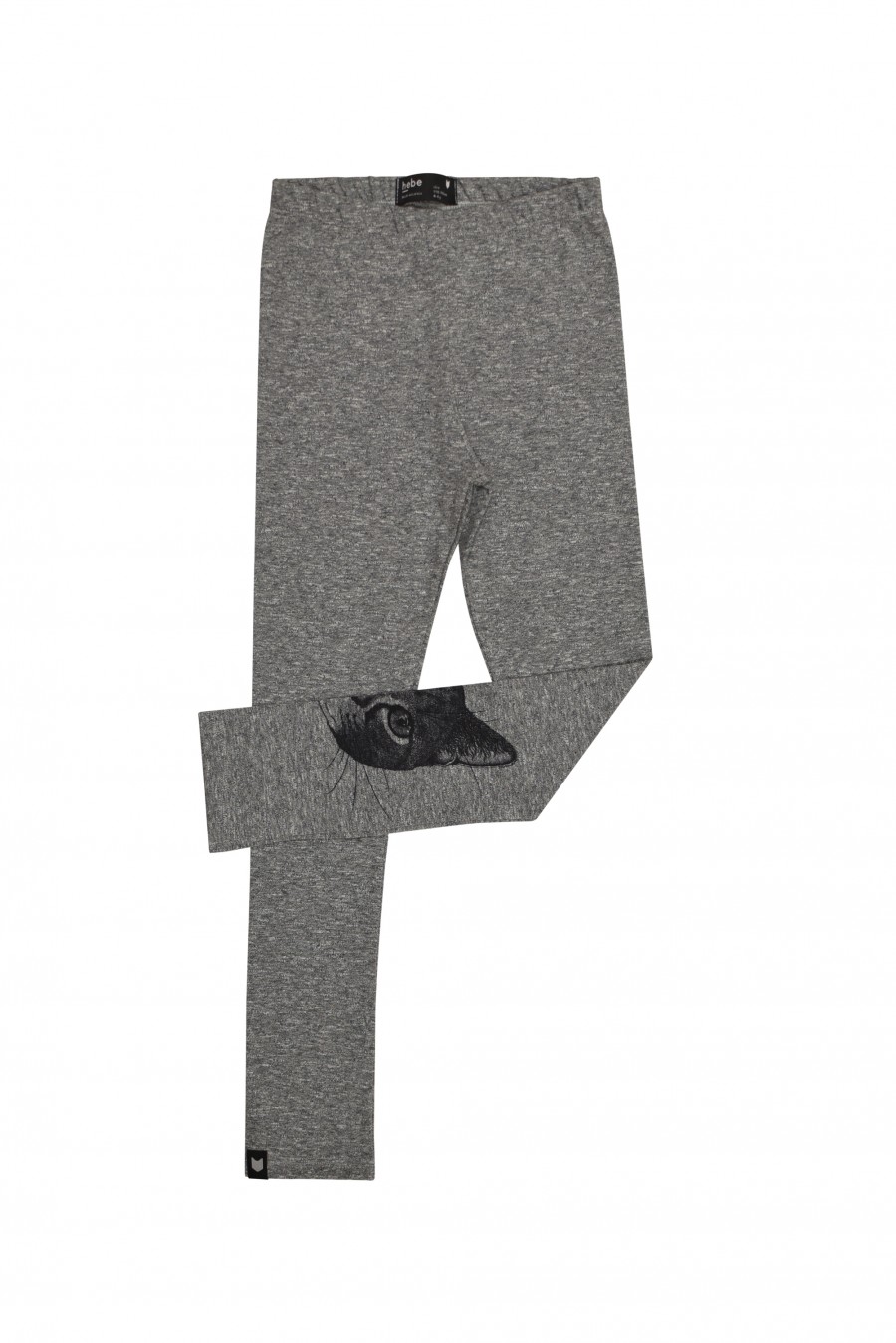 Grey leggings with cat FW18157