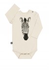Baby bodysuit with zebra SS180072