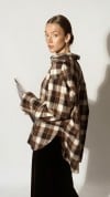 Tina brown cocoa shirt 0389_LM002