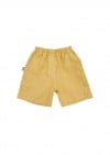 Shorts dusty yellow linen for boy SS23224