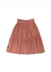 Skirt pink corduroy FW23108L