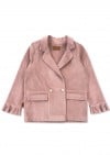 Jacket corduroy dusty pink 0309_F25139