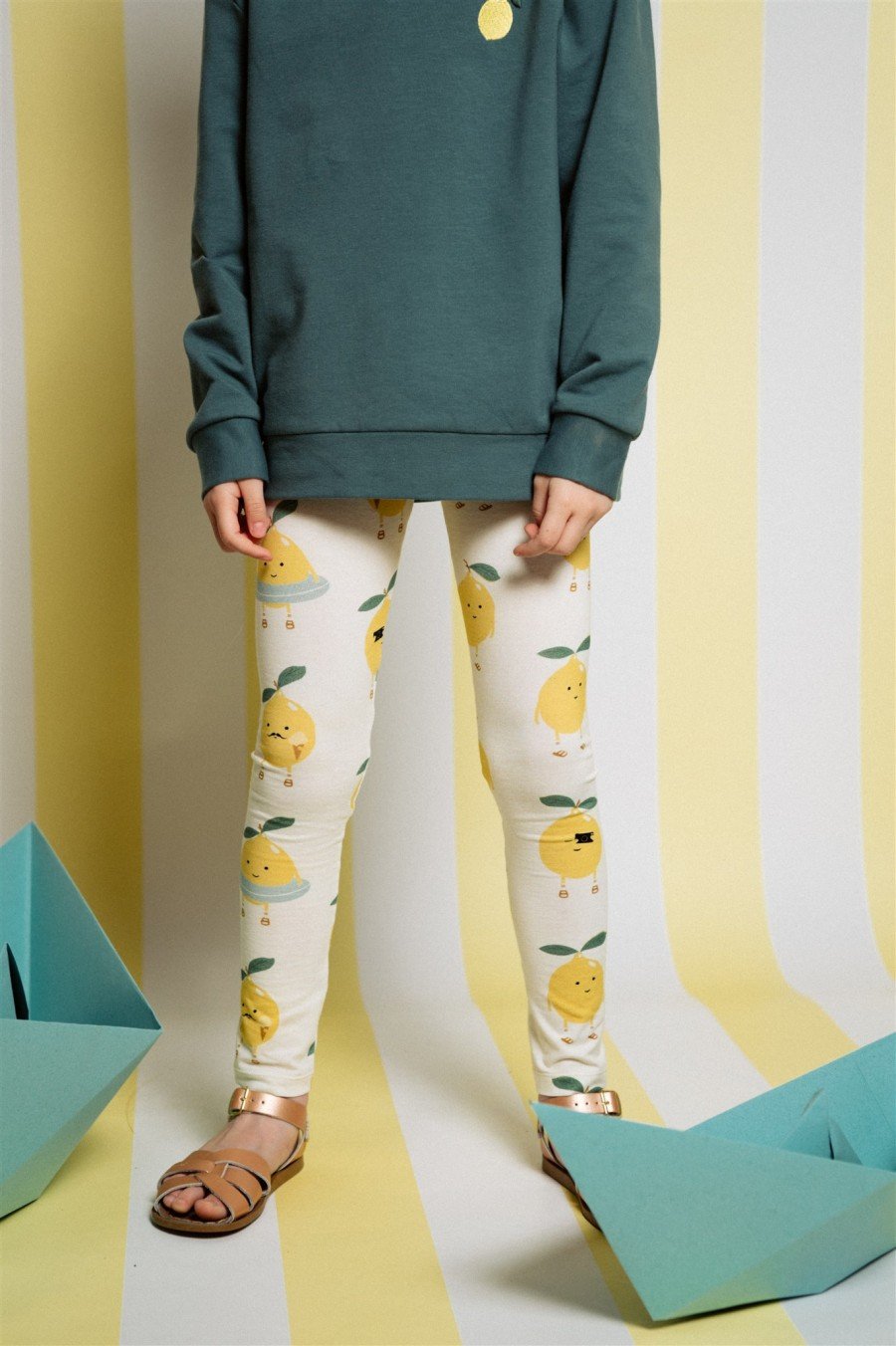 Leggings with lemons print SS23245