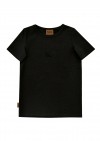 Top black with embroidery for male FW23027