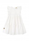 Dress white muslin SS24246