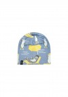 Hat with blue animal print SS21294