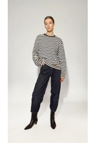 Lazy Monday everyday striped top for female