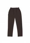 Pants brown checkered for female FW21123