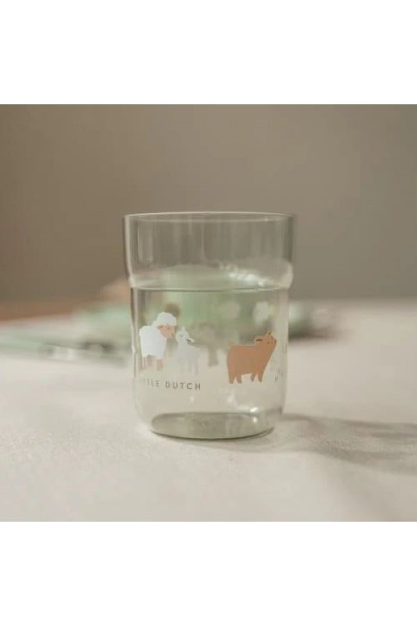 Little Dutch Children’s glass ´Little Farm´ 250 ml