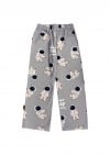 Pants with allover astronout print FW24014