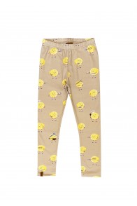 Legingi with lemon chef allover print