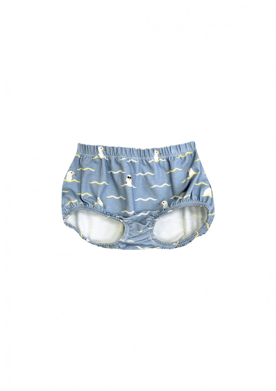 Bloomers with blue sea print SS24549