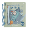 Scratch and Sketch book Jim & Friends LD125520