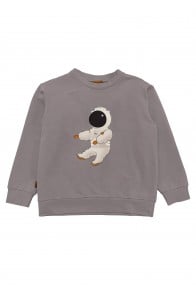 Sweatshirt grey with astronout