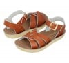 Salt-Water Swimmer tan sandals, youth 8005M