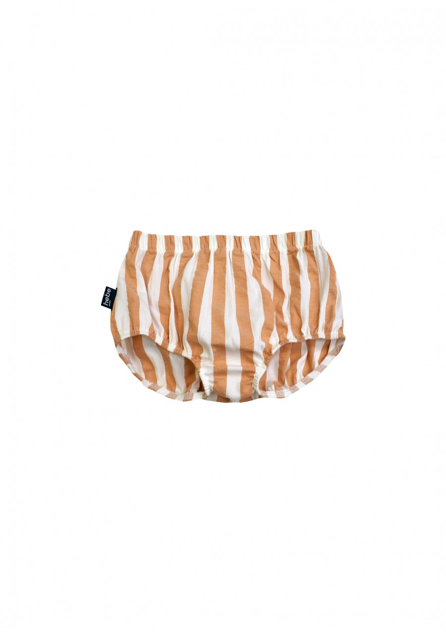 Bloomers with sandy brown stripes SS21236