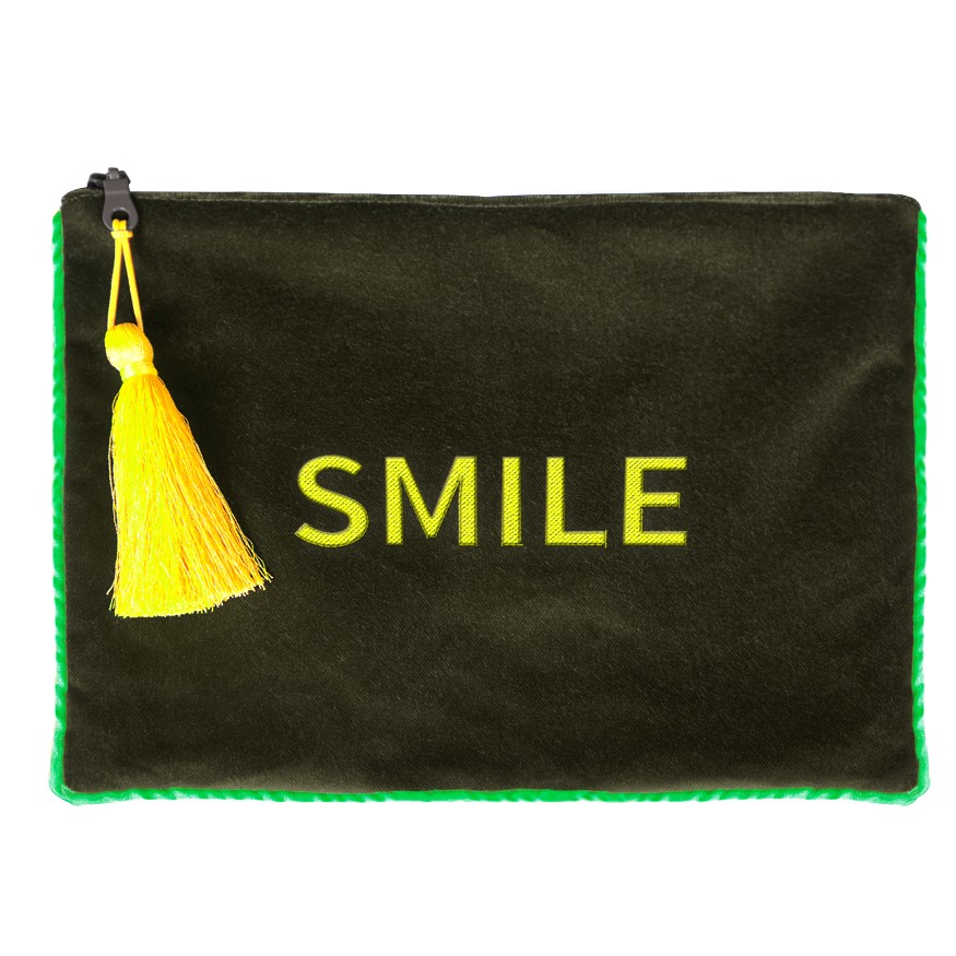 VELVET BAG-SMILE onesize VEBL0003