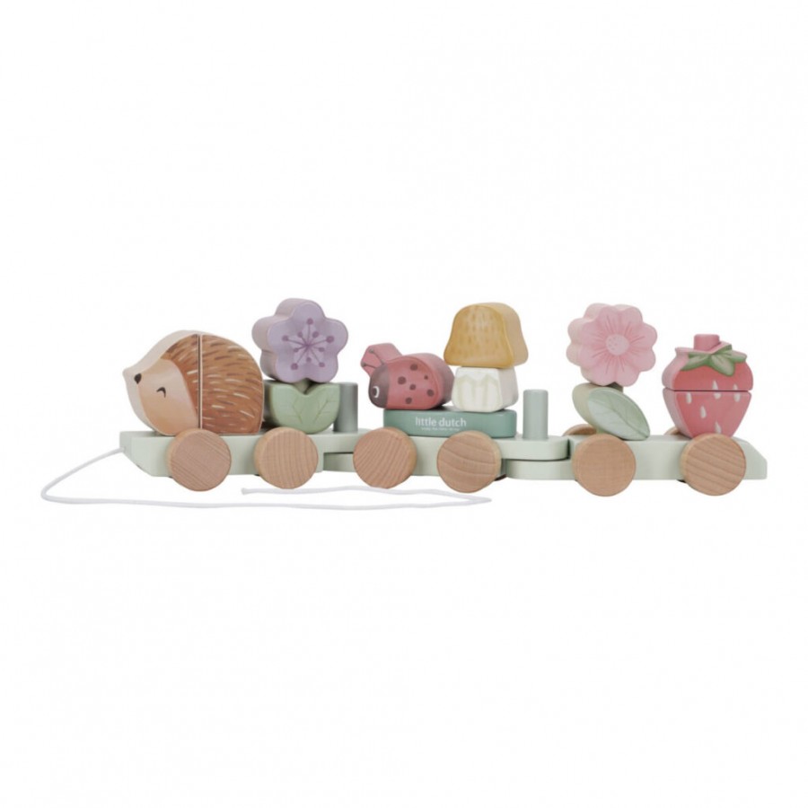 Stacking Train Hedgehog ´Fairy Garden´ LD7335