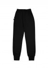 Sweatpants black, unisex FW24184