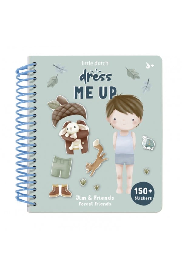 Little Dutch Dress me up book Jim & ForestFriends LD126331