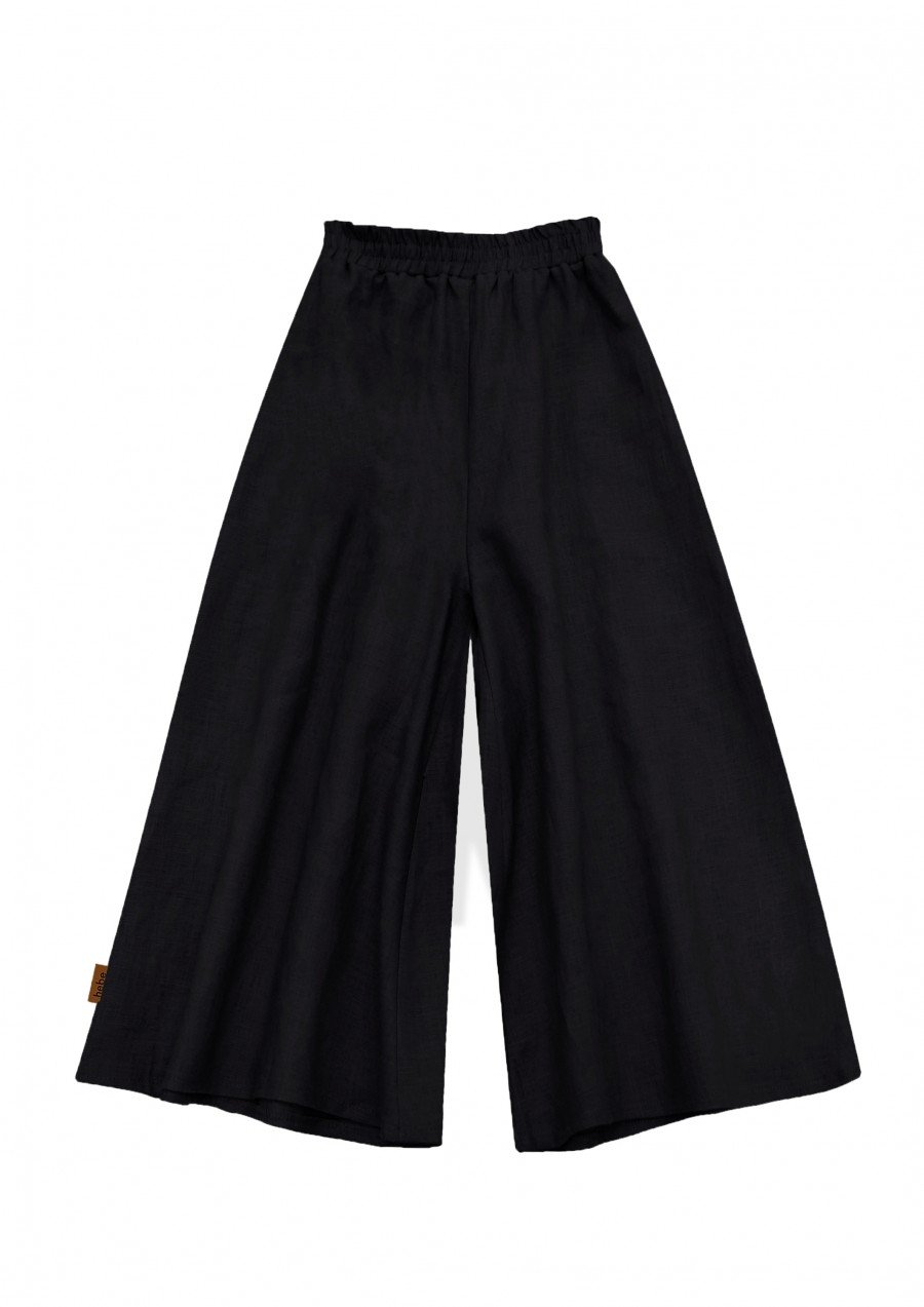 Culottes linen black SS24280L