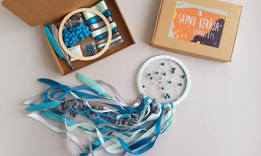 Dream catcher craft kit "Ice KIDDO016