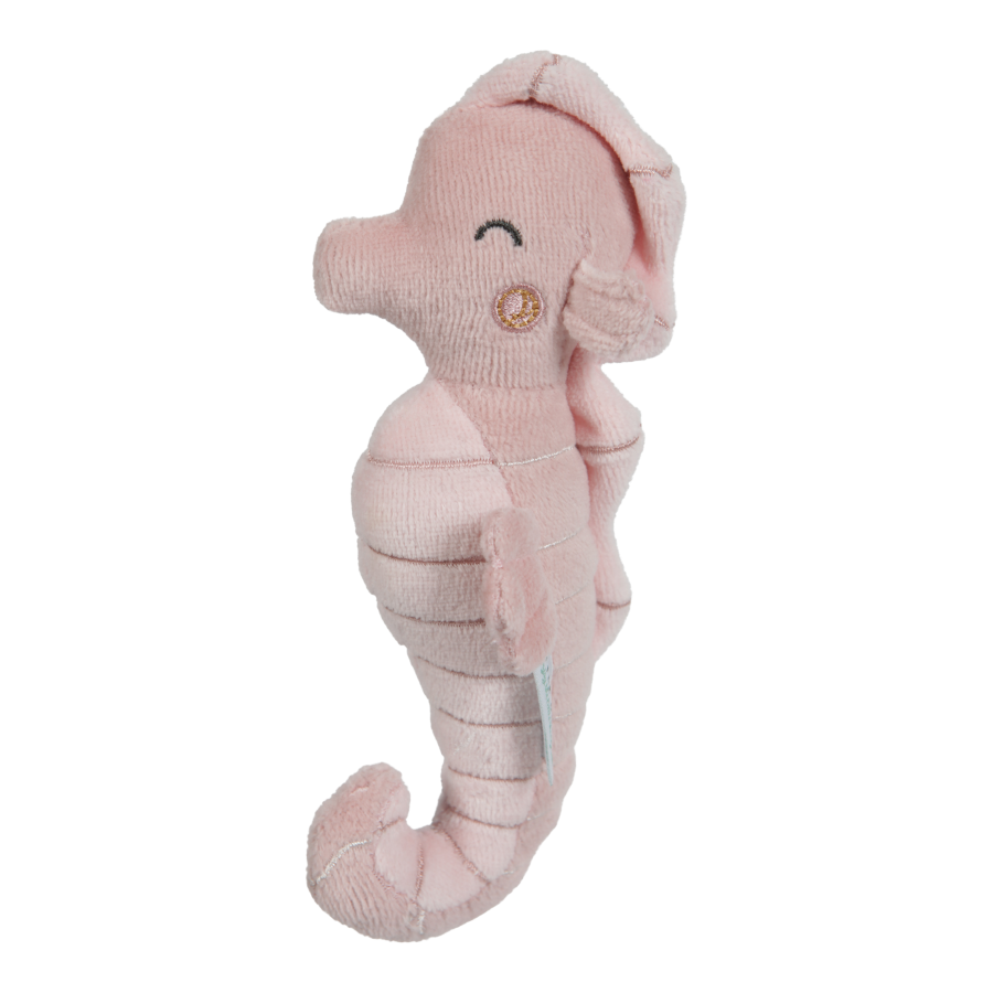 Rattle Toy Seahorse Ocean Pink LD4821