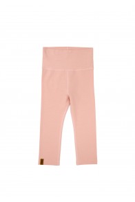 Leggings with high waist pink