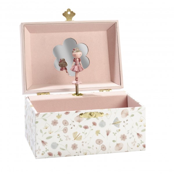 Musical Jewellery Box  ́Flowers & Butterflies ́