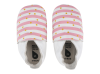 Soft Sole "Spots & Pink Stripes White 1000-025-02