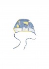 Hat for newborns with blue animal print SS21292