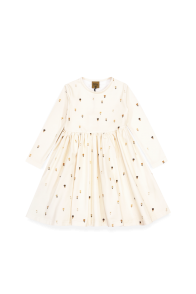 Dress with small flower all-over print