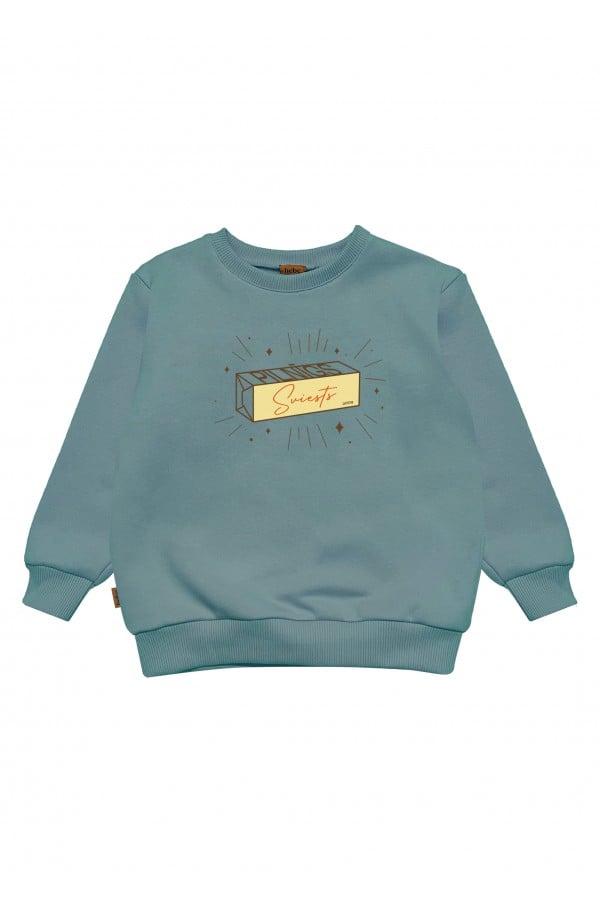 Hebe.Concept collab Anna Panna sweater SVIESTS sea blue AP0016