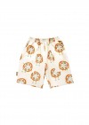 Warm shorts with pizza print SS23068