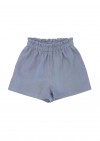 Linen shorts light blue SS180129