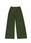 Pants green corduroy for female FW23174