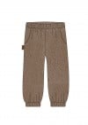 Pants fleece taupe AY24165