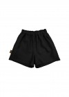 Shorts black linen for girl SS24508