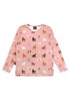 Top with poodle print FW23091L
