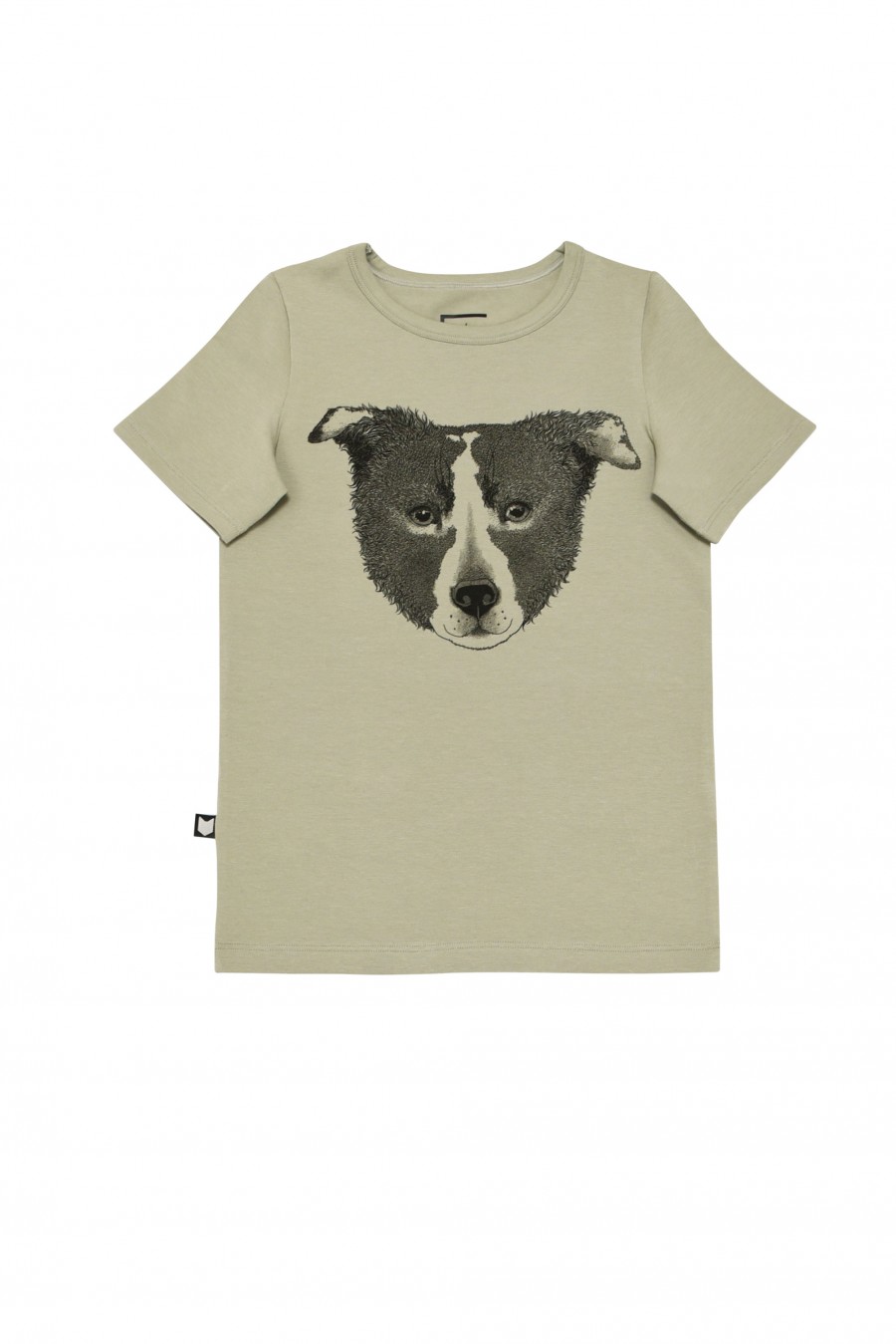 Top olive green with dog FW18203