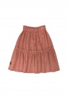 Skirt pink corduroy FW23108