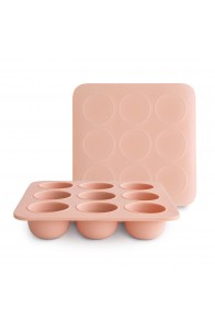 Mushie Baby Food Freezer Tray - Blush