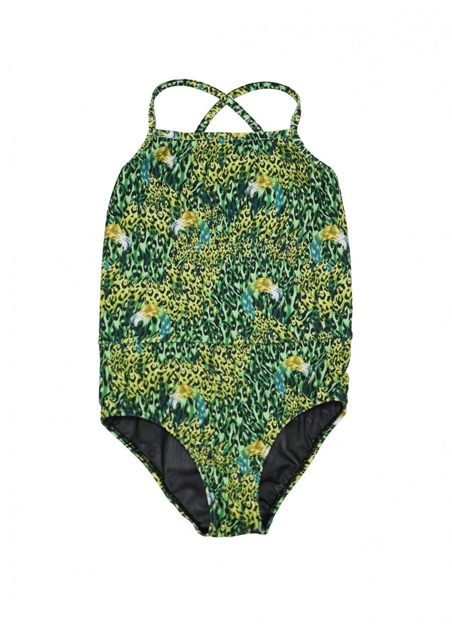 Bathing suit green FLAMINGO KLA091