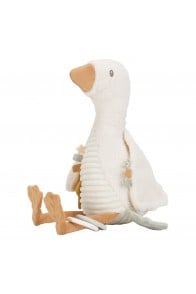 Little Dutch Activity Cuddle Toy Little Goose ´Newborn Naturals´ GRS