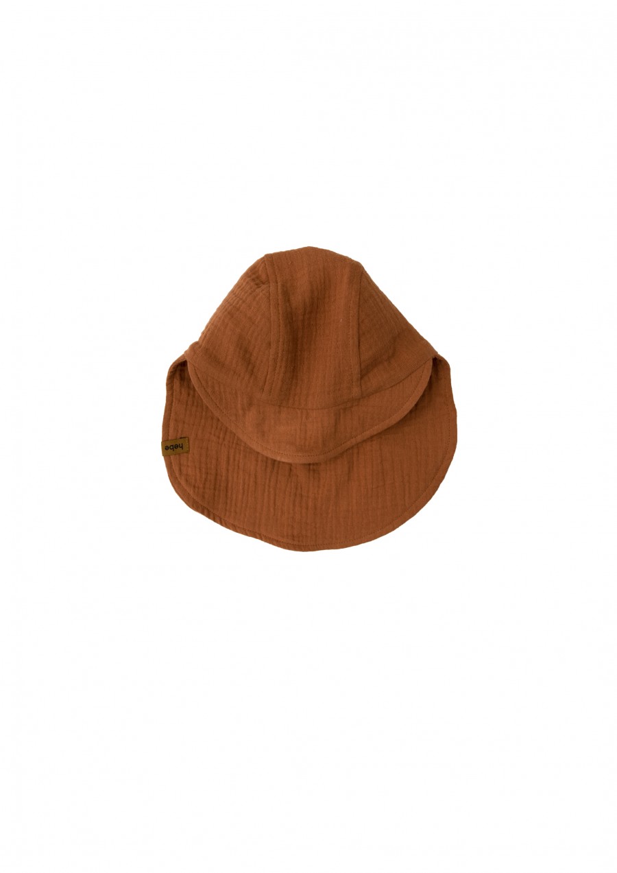 Hat brown muslin SS24204