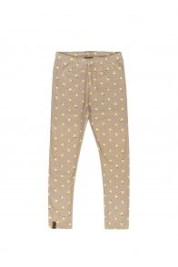 Leggings with small lemon allover print