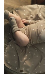 Blanket with all-over small duck print