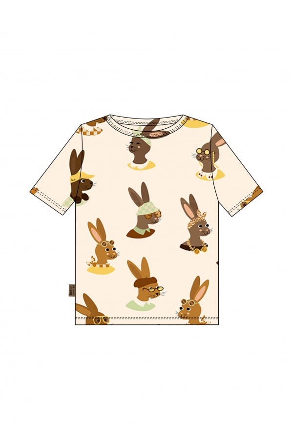 Top with bunny allover print 0106_S25165