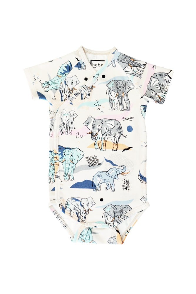 Wrap over body with elephants MBO0033S